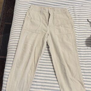 Madewell Women’s Casual Cream Pants